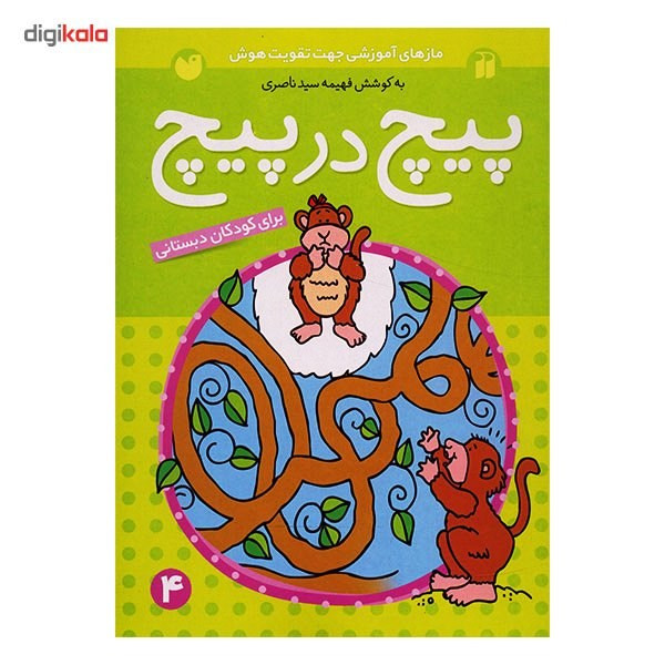 کتاب پیچ در پیچ اثر فهیمه سیدناصری - جلد چهارم