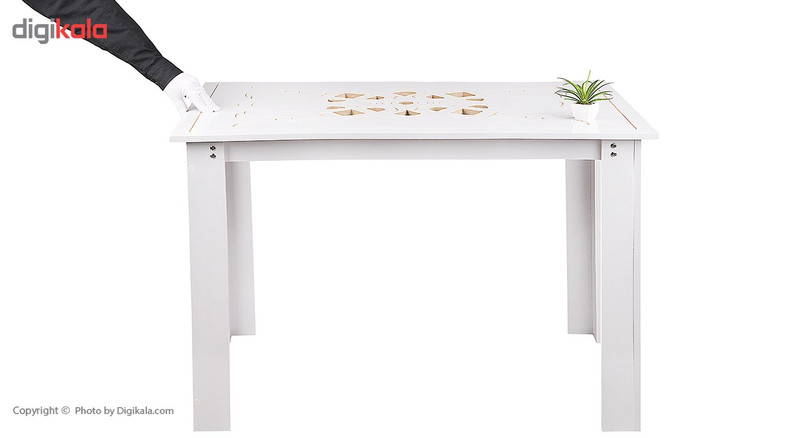 میز ناهار خوری صنایع چوب قائم کد K217 سایز 75 × 115