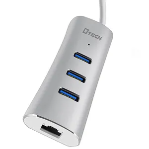 هاب  USB-C به 0.USB3 و LAN  دیتک مدل DT-T0025