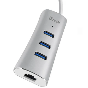 هاب  USB-C به 0.USB3 و LAN  دیتک مدل DT-T0025