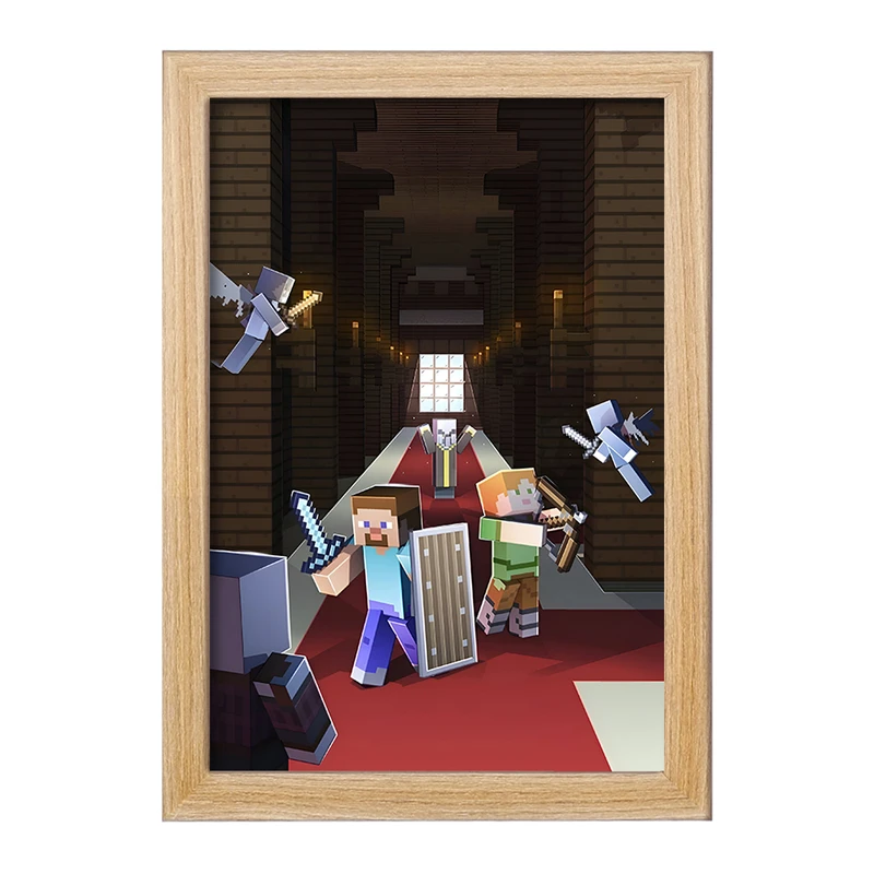 تابلو خندالو مدل ماینکرافت (Minecraft) کد F3519