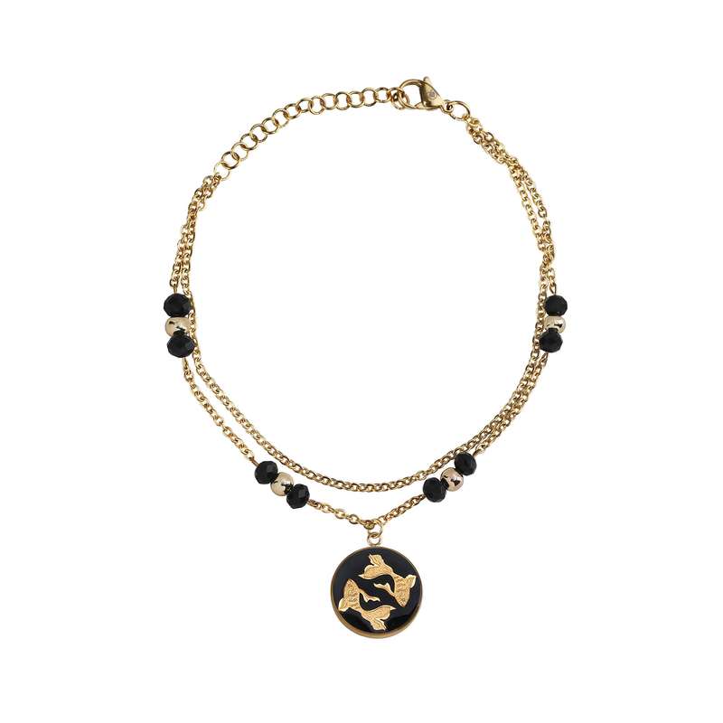 پابند زنانه دانژه مدل اسفند طرح ماهی