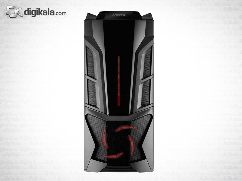 کیس کامپیوتر گرین مدل Falcon main 1 2