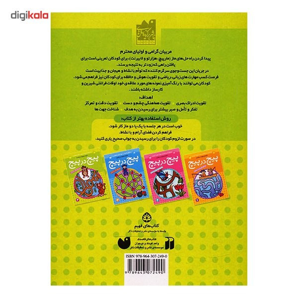 کتاب پیچ در پیچ اثر فهیمه سیدناصری - جلد چهارم