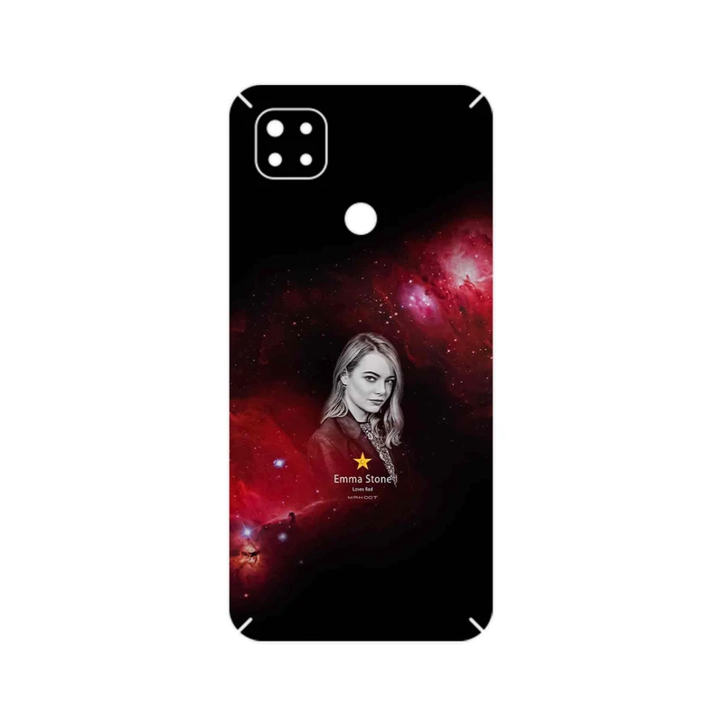 برچسب پوششی ماهوت مدل Emma Stone مناسب برای گوشی موبایل شیائومی Redmi 9C NFC