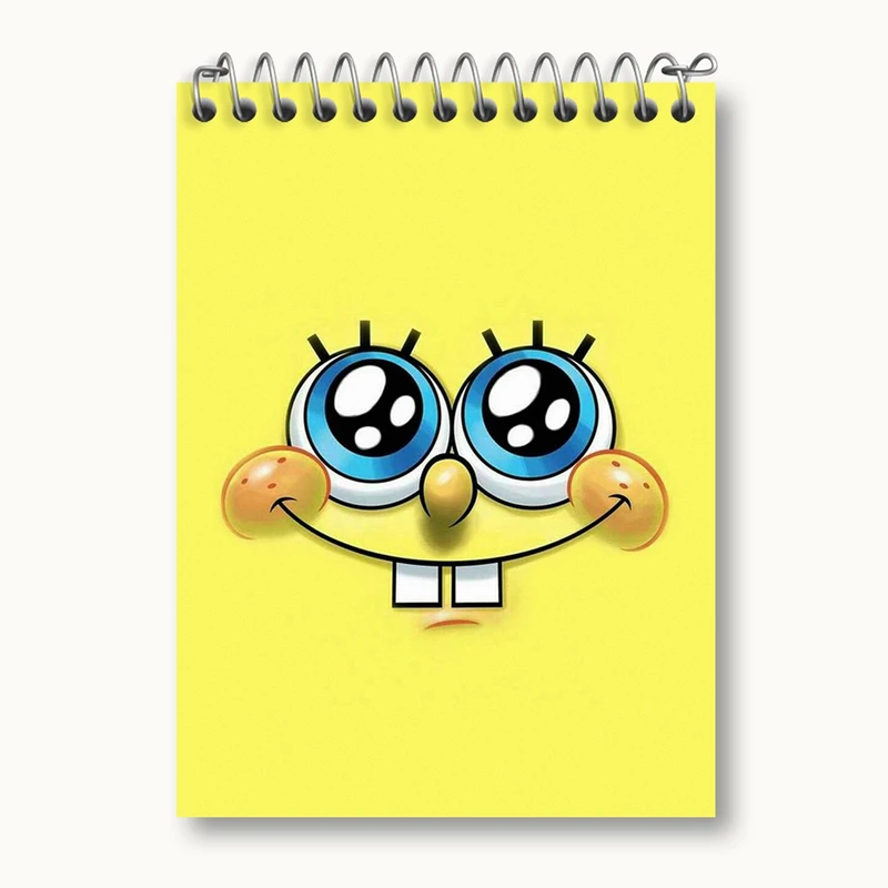 دفتر یادداشت 50 برگ خندالو مدل باب اسفنجی و پاتریک کد 1323