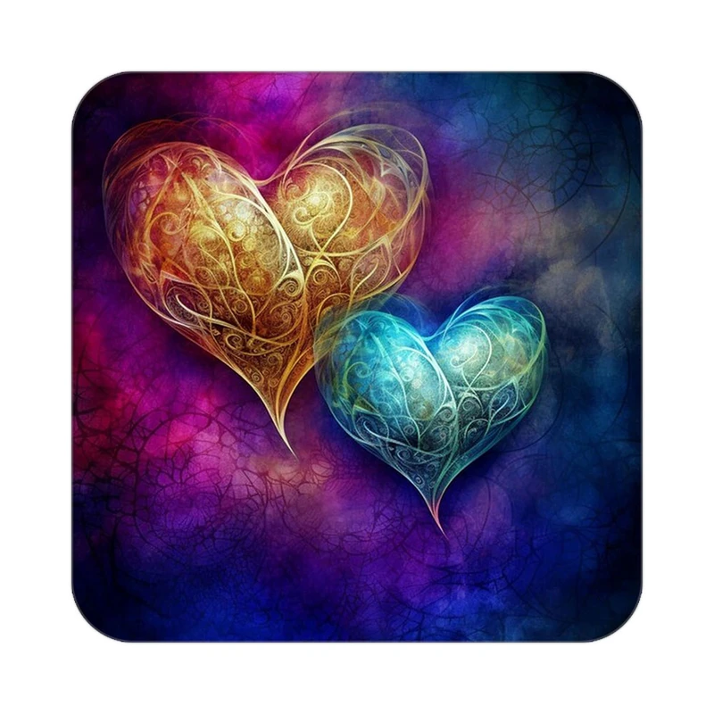 زیر لیوانی کاکتی مدل عاشقانه کد mp13810