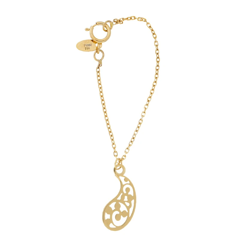 آویز ساعت طلا 18 عیار زنانه ماهک مدل MW0284