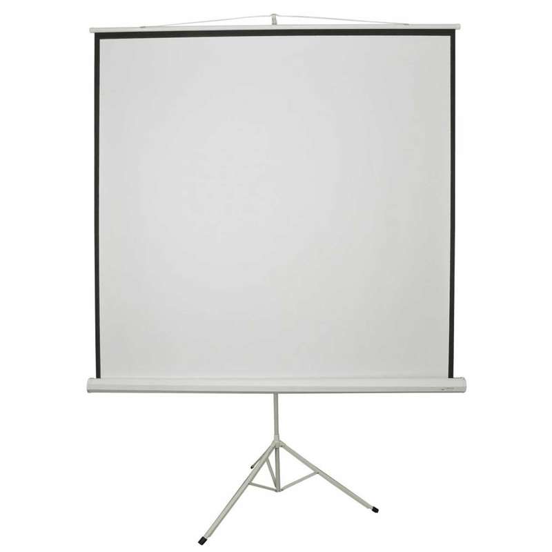 پرده نمایش پروژکتور اسکوپ مدل Steel Tripod سایز 150x150 پرده نمایش پروژکتور اسکوپ مدل Steel Tripod سایز 150x150