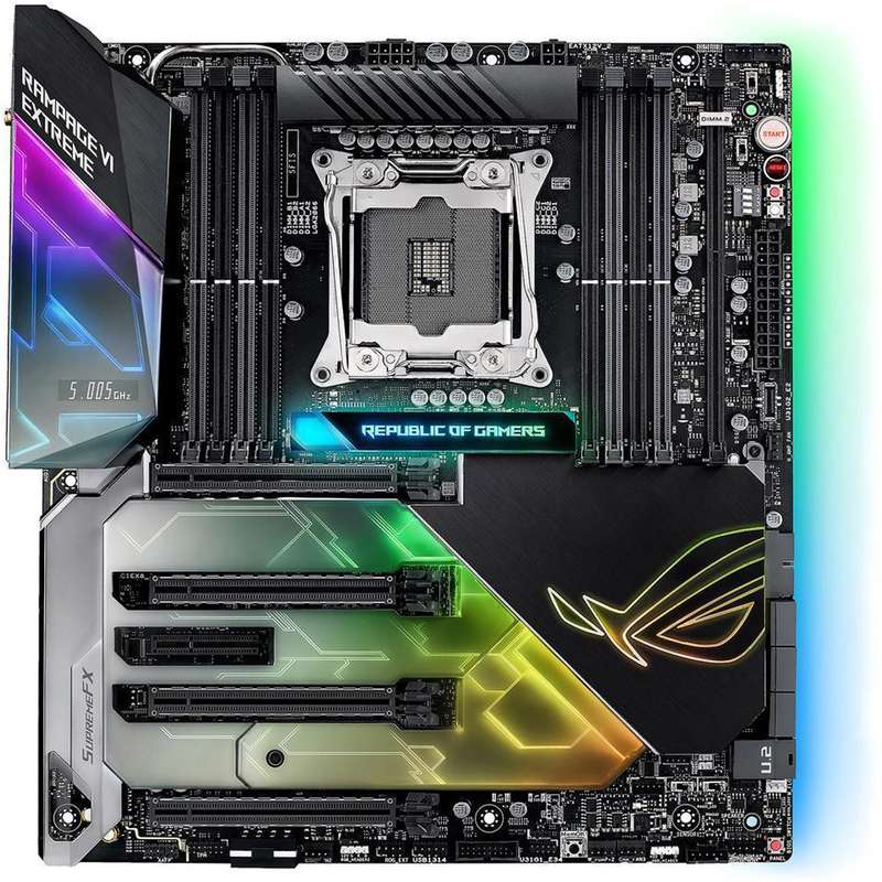 مادربرد ایسوس مدل ROG RAMPAGE VI EXTREME مادربرد ایسوس مدل ROG RAMPAGE VI EXTREME