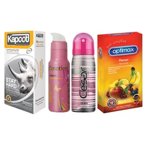 پک محصولات جنسی کد K108-GE523-SC415-O224 سریX-14 مجموعه 4 عددی