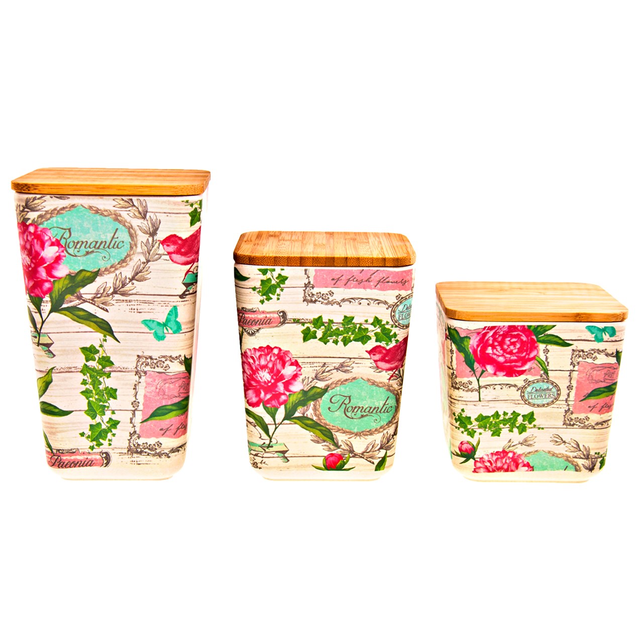 ست بانکه بامبو فیبر مدل 102532 - بسته 3 عددی