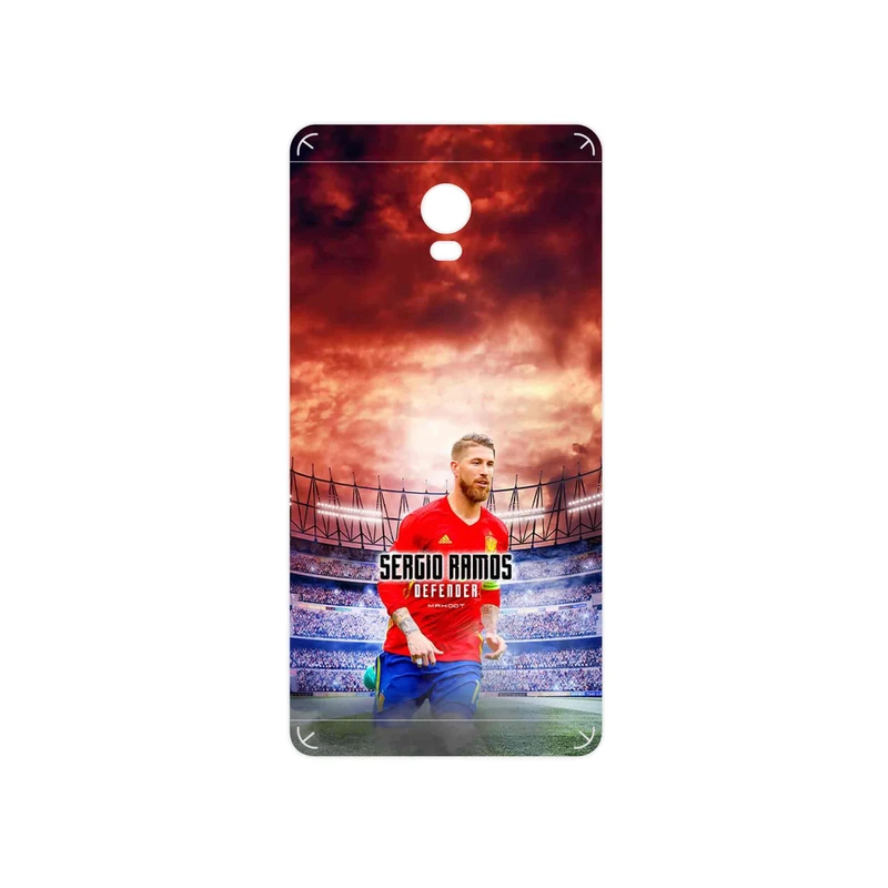 برچسب پوششی ماهوت مدل Sergio Ramos مناسب برای گوشی موبایل لنوو Vibe P1