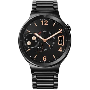 ساعت هوشمند هوآوی واچ مشکی مدل Steel Case With Black Link Bracelet
