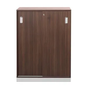 کمد اداری فرآذین مدل FAD-SP1-02 بلوطی تیره