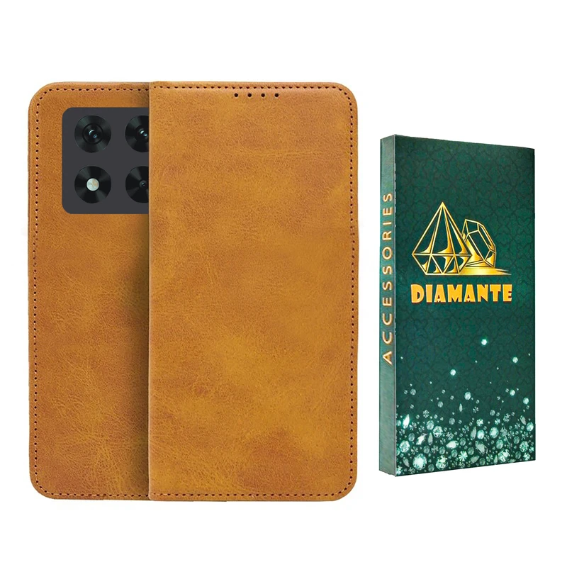 کیف کلاسوری دیامانته مدل Spark Gn مناسب برای گوشی موبایل شیائومی Redmi Note 14 Pro Plus