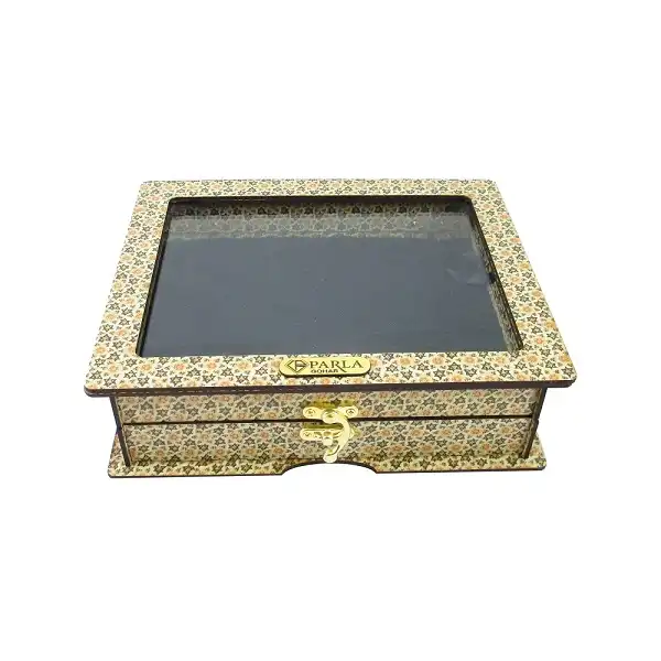 جعبه انگشتر پارلا گوهر کد 2662