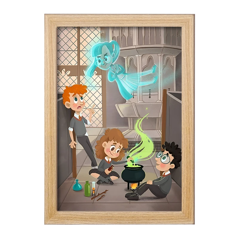 تابلو خندالو مدل هری پاتر (Harry Potter) کد F8648