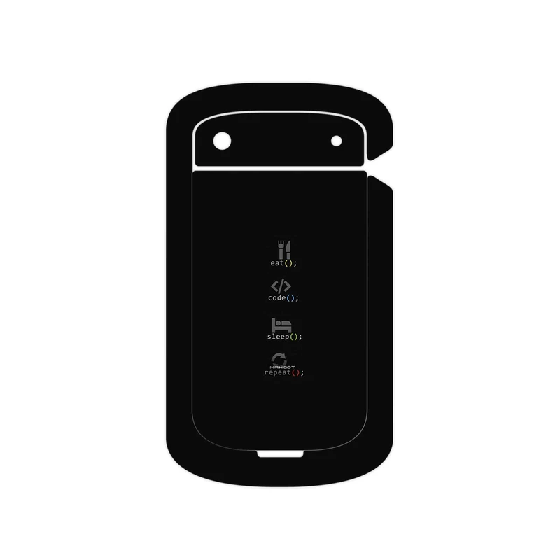 برچسب پوششی ماهوت مدل Programming 2 مناسب برای گوشی موبایل بلک بری Bold Touch 9900
