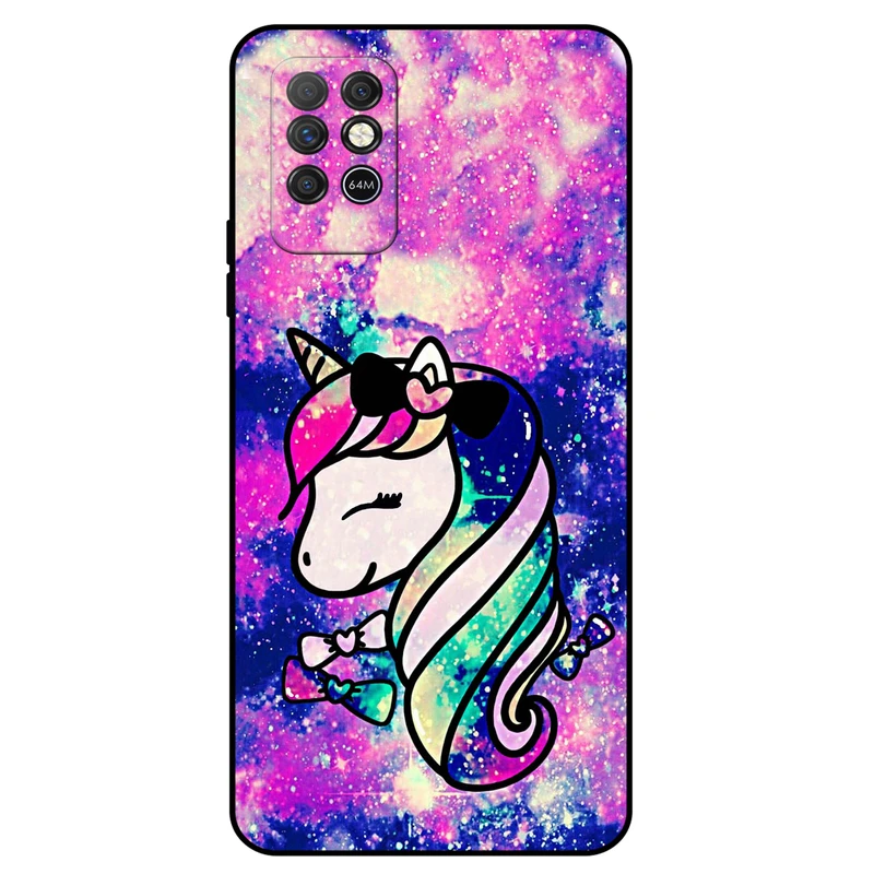 کاور مگافون طرح اسب شاخدار مدل 8226 مناسب برای گوشی موبایل اینفینیکس Note 8      