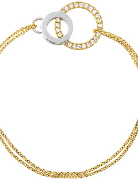 دستبند طلا 18 عیار ماهک مدل MB0168 - مایا ماهک