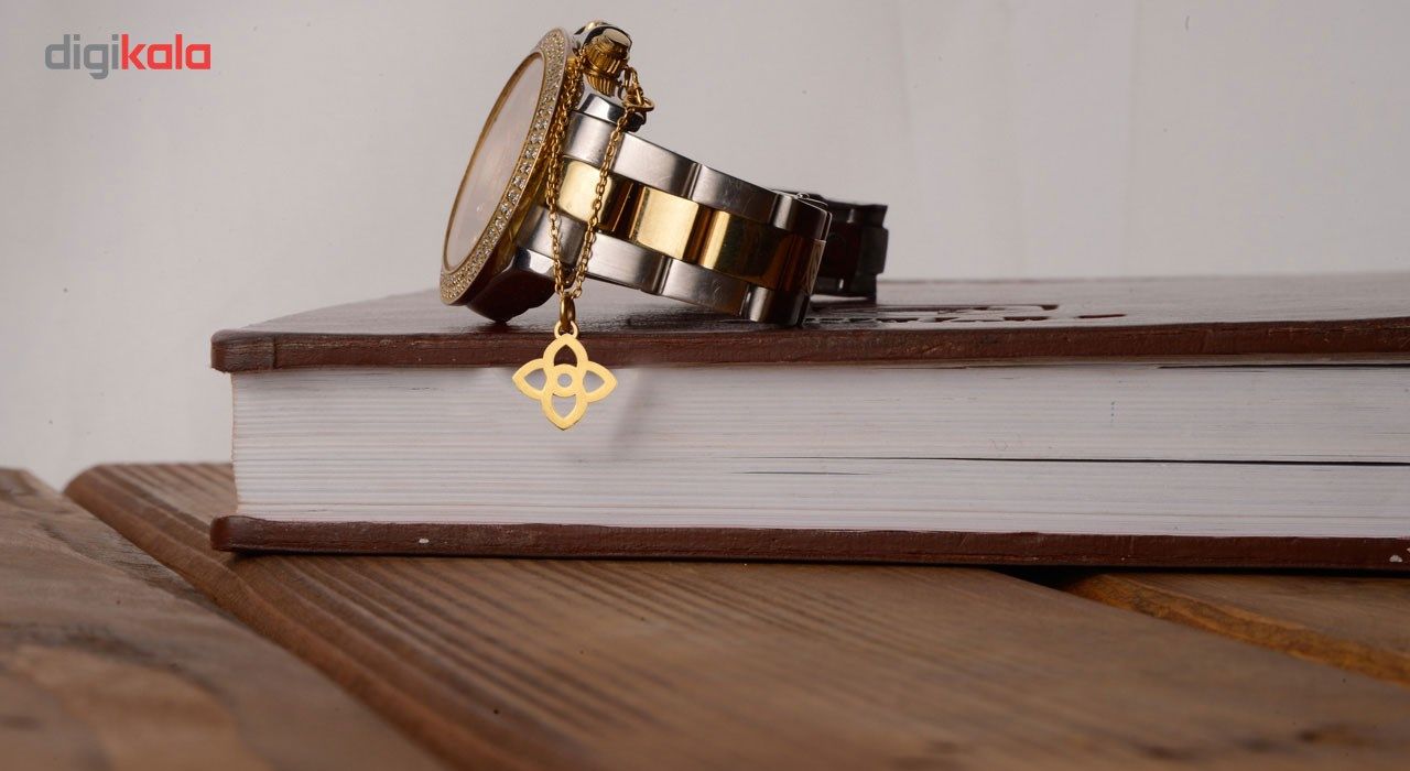 آویز ساعت طلا 18 عیار شانا مدل WSG60 -  - 3