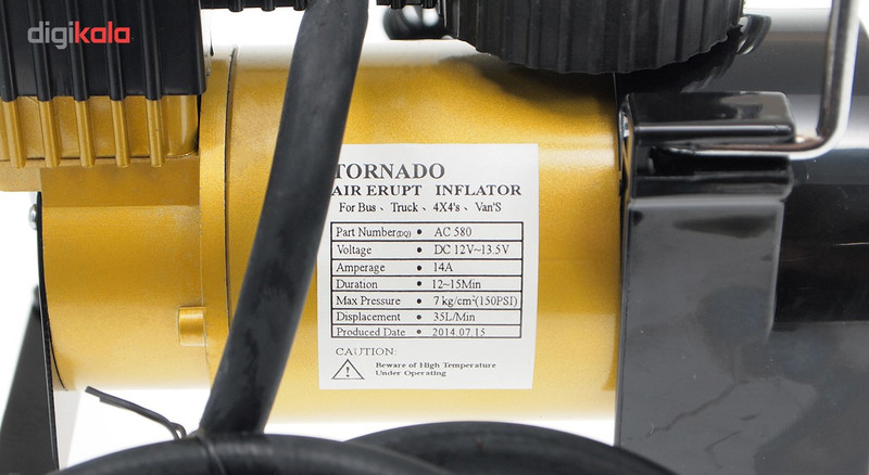 کمپرسور باد فندکی تورنادو مدل AC580