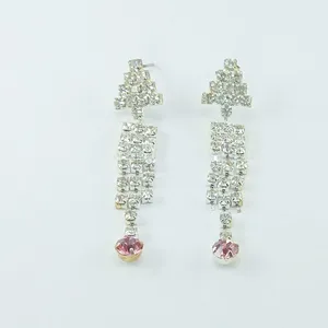 گوشواره زنانه مدل جواهری J111