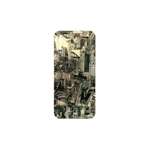 MAHOOT Collage of Skyscraper Cover Sticker for Huawei Y8p