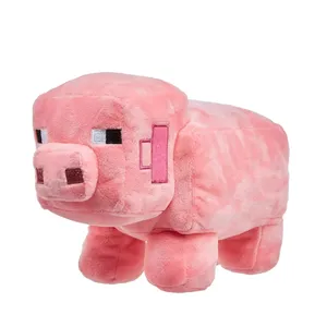 عروسک مدل خوک ماینکرافت کد JIM110 طول 25 سانتی‌متر