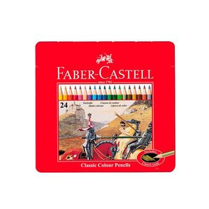مداد رنگی 24 رنگ فابر-کاستل مدل Classic