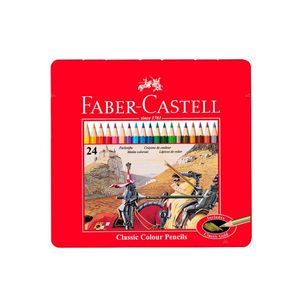 نقد و بررسی مداد رنگی 24 رنگ فابر-کاستل مدل Classic توسط خریداران