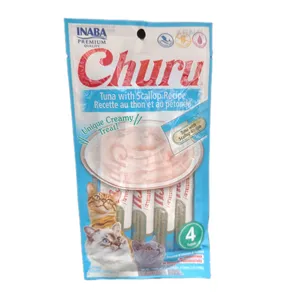 بستنی گربه برند اینابا چورو مدل ماهی وزن 14 گرم