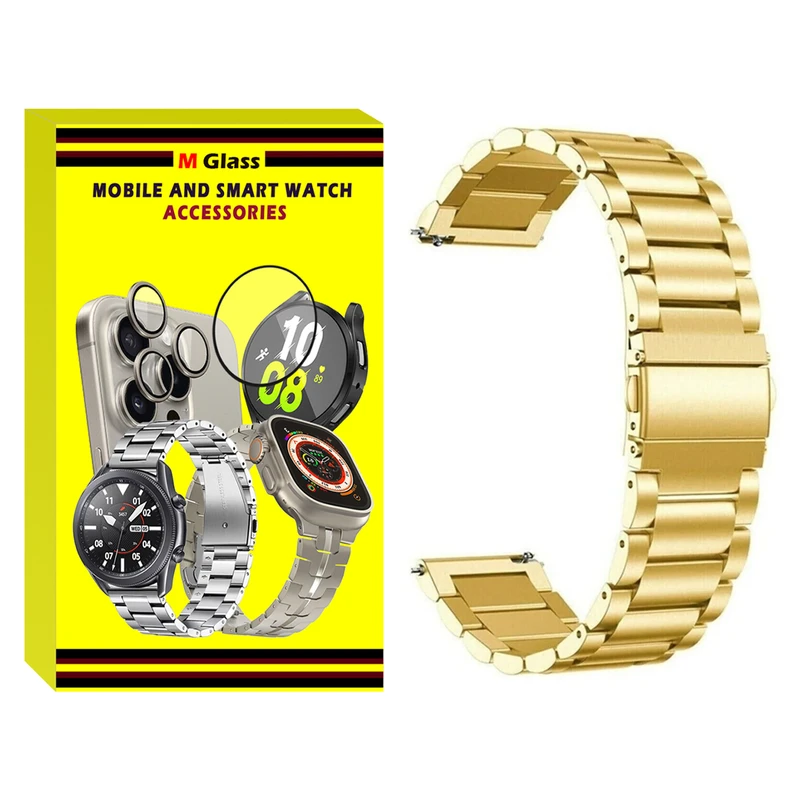 بند ام‌گلس مدل 3Bead MG TW مناسب برای ساعت هوشمند شیائومی Redmi Watch 5 Active / Redmi Watch 5 Lite