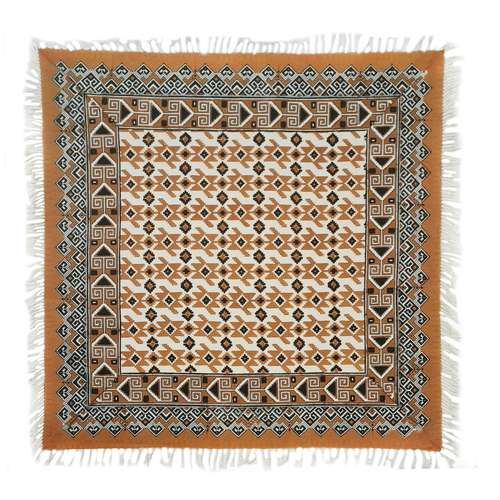 سفره قلمکار عطریان طرح گلیم قشقایی کد G480