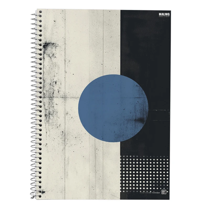 دفتر زبان 50 برگ مدوپد مدل سه خط طرح فانتزی کد DF13736