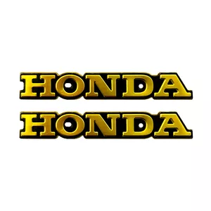 آرم روی باک موتورسیکلت مدل HND مناسب برای هوندا C مجموعه دو عددی