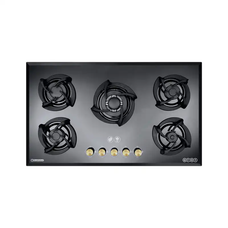 اجاق گاز صفحه ای درخشان مدل G609 پنج شعله
