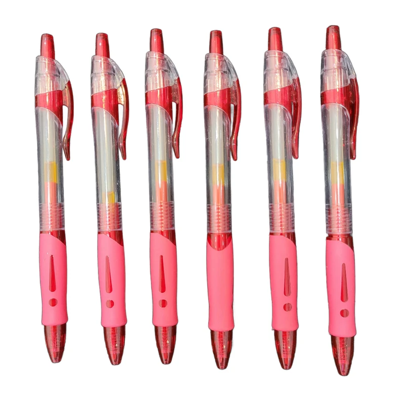 روان نویس  0.5 میلی متری مدل کیوژل بسته 6 عددی