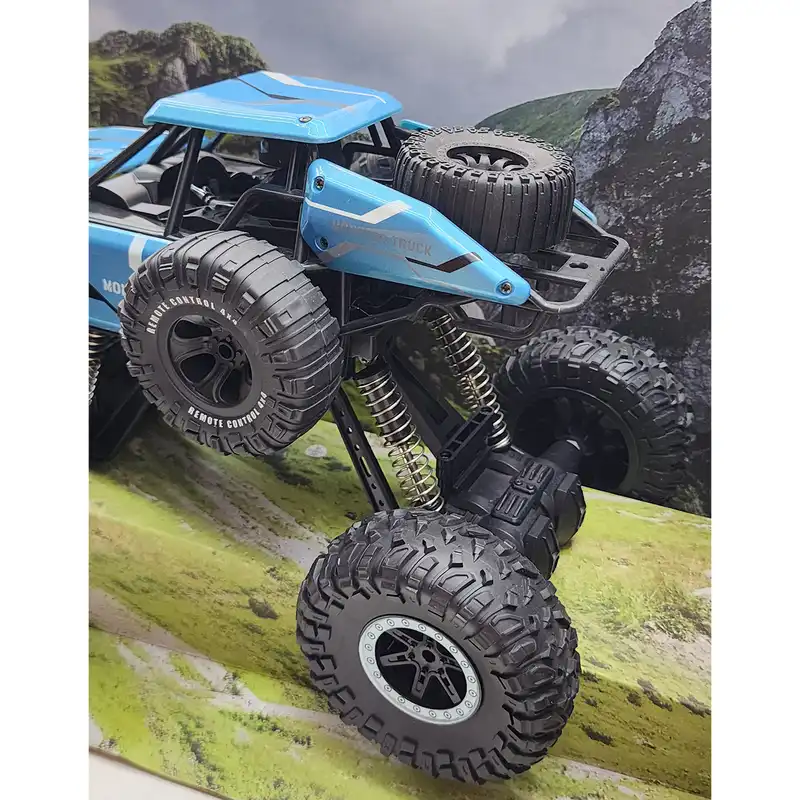 ماشین بازی کنترلی مدل 4 چرخ متحرک آفرود طرح فنردار