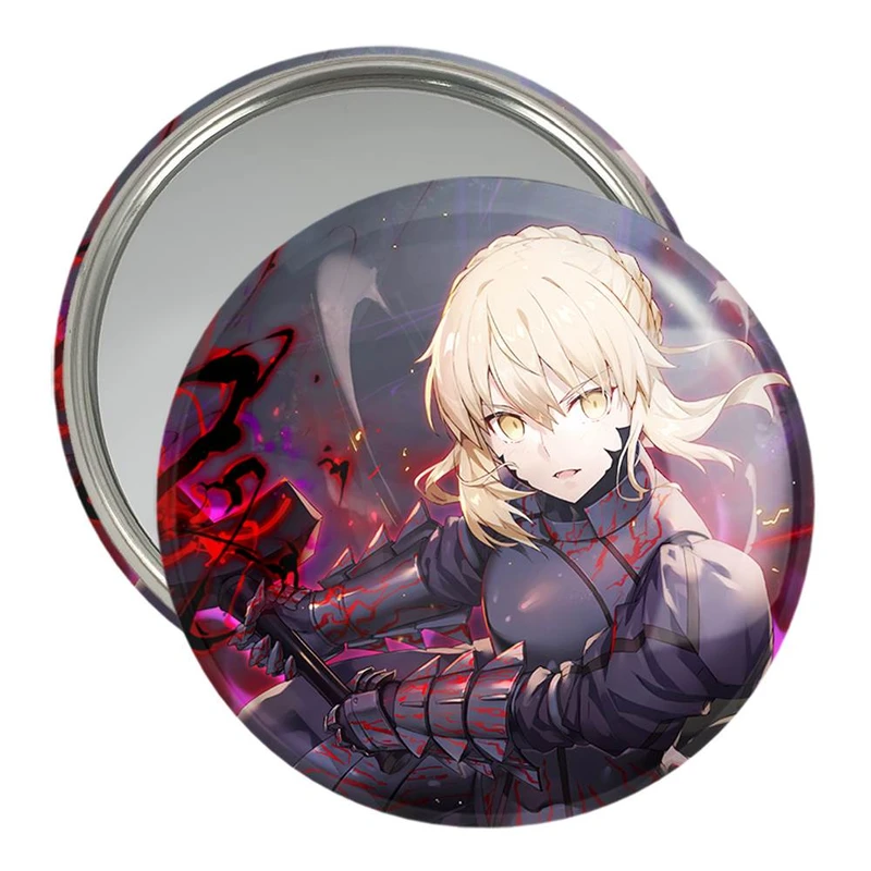 آینه جیبی خندالو مدل التر انیمه فیت استی نایت Fate Stay Night  کد 22739