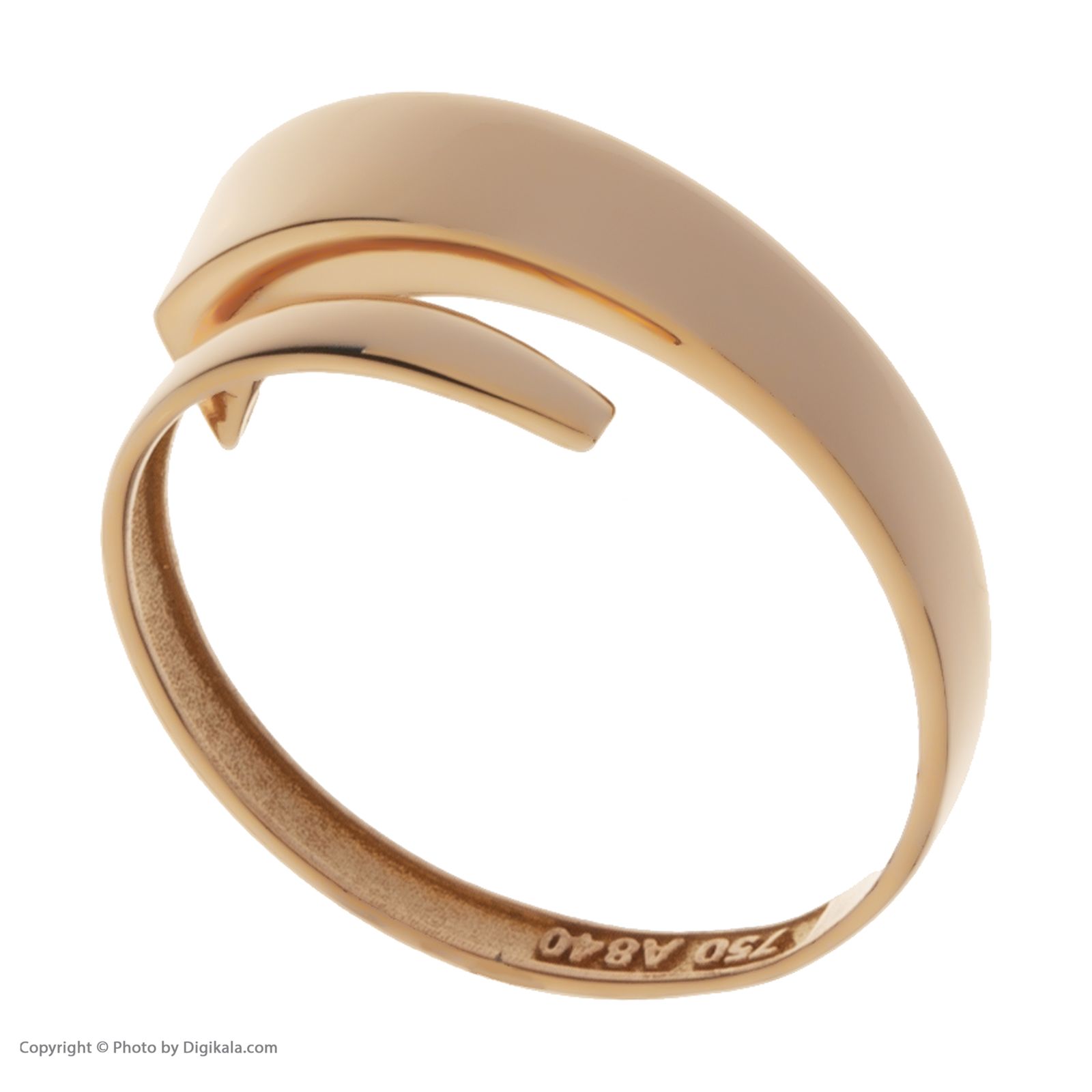 انگشتر طلا 18 عیار زنانه مایا ماهک مدل MR0597 -  - 3