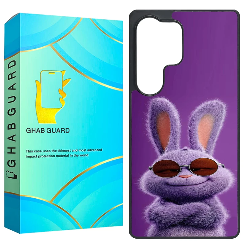 کاور قاب گارد طرح خرگوش مدل GS25U مناسب برای گوشی موبایل سامسونگ Galaxy S25 Ultra 