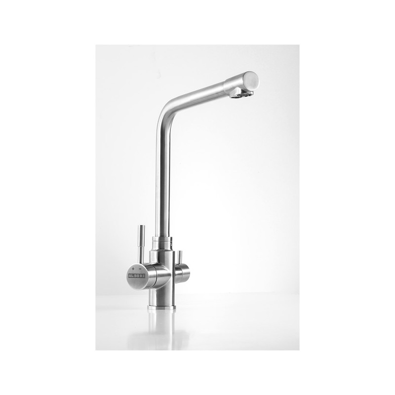 شیر آشپزخانه استیل البرز مدل دو منظوره ST-411