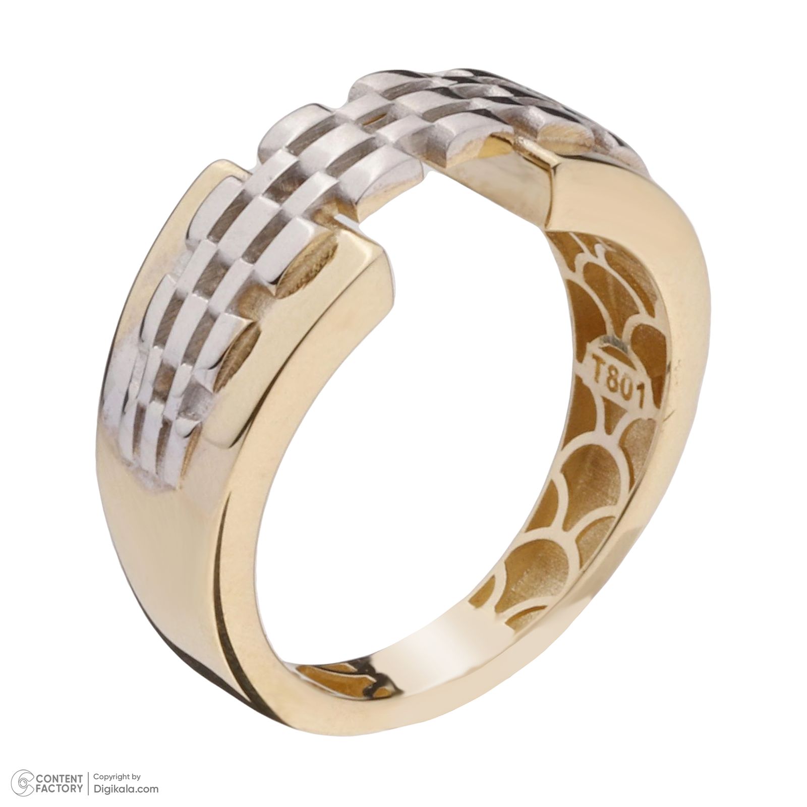 انگشتر طلا 18 عیار زنانه گلدم مدل R-3090063 -  - 3