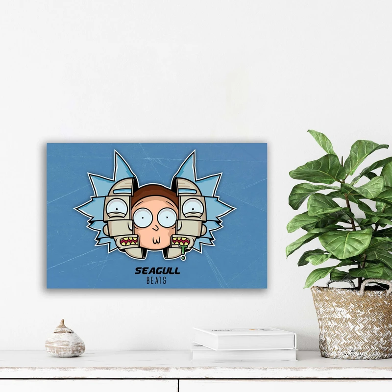 تابلو شاسی آتریسا مدل ریک اند مورتی Rick and Morty