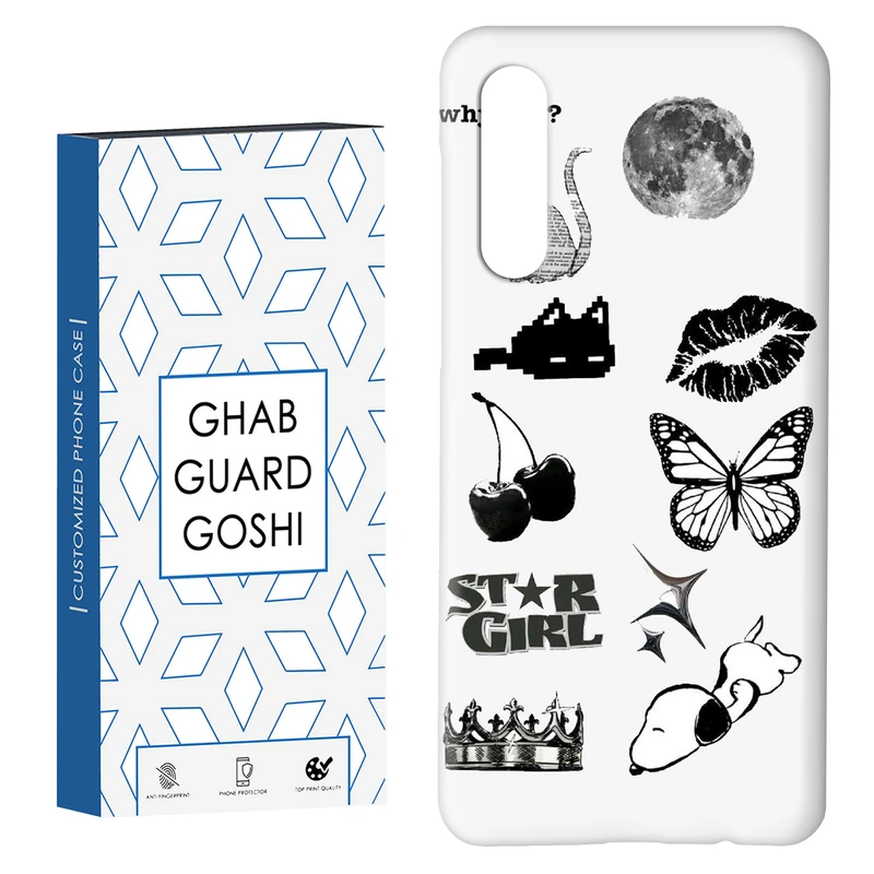 کاور قاب گارد گوشی طرح فانتزی کد Dimo-804 مناسب برای گوشی موبایل سامسونگ GALAXY A50 / A30s  