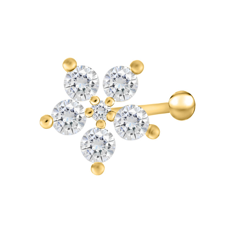 پیرسینگ گوش زنانه اقلیمه مدل HS103 پیرسینگ گوش زنانه اقلیمه مدل HS103