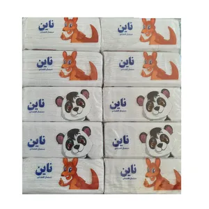 دستمال کاغذی 100 برگ ناین مدل M2 بسته 10 عددی