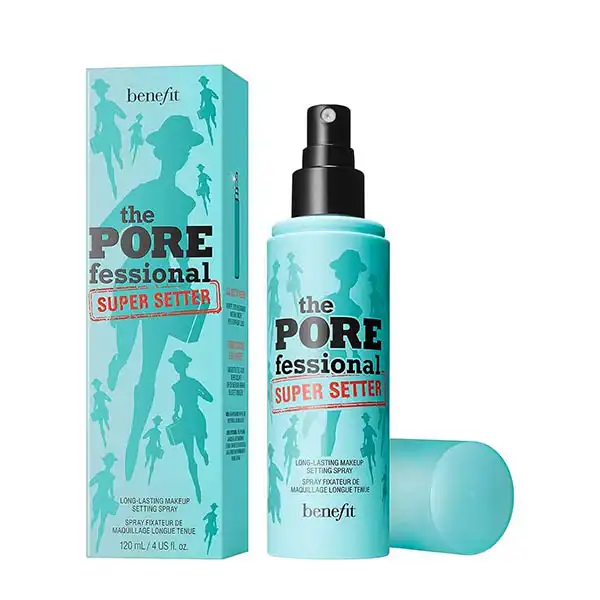 اسپری تثبیت کننده آرایش بنفیت مدل professional super setter حجم 120 میلی لیتر